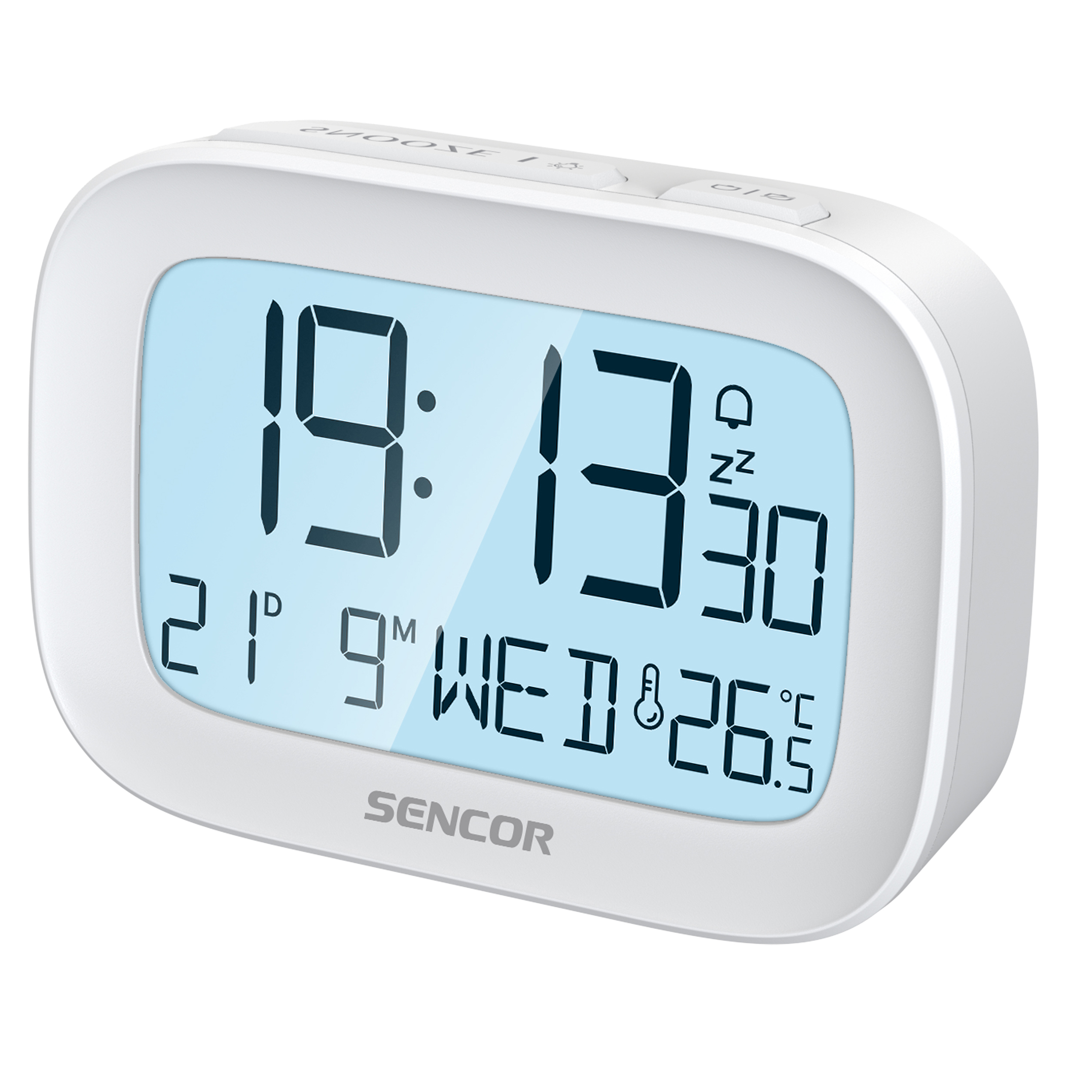 Digital Clock with Thermometer