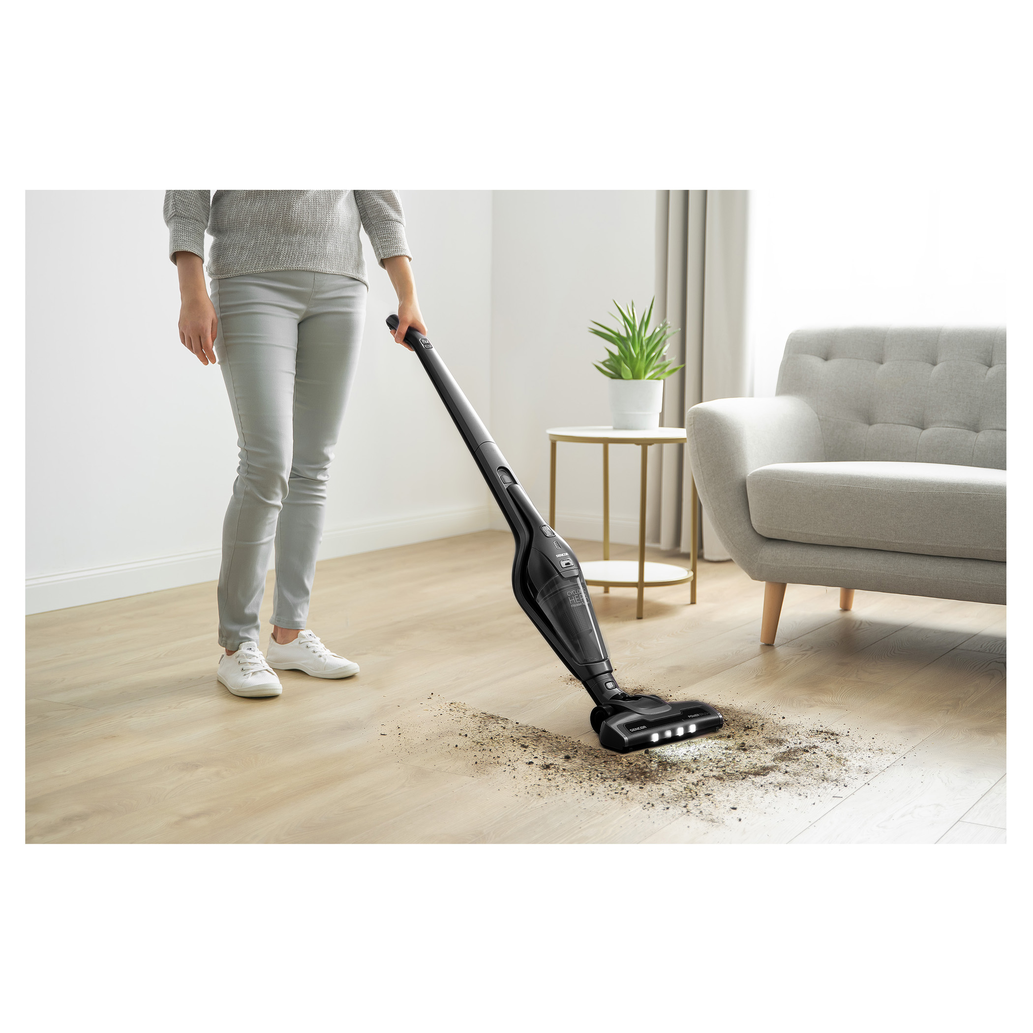 3-In-1 Upright Stick And Handheld Vacuum Cleaner