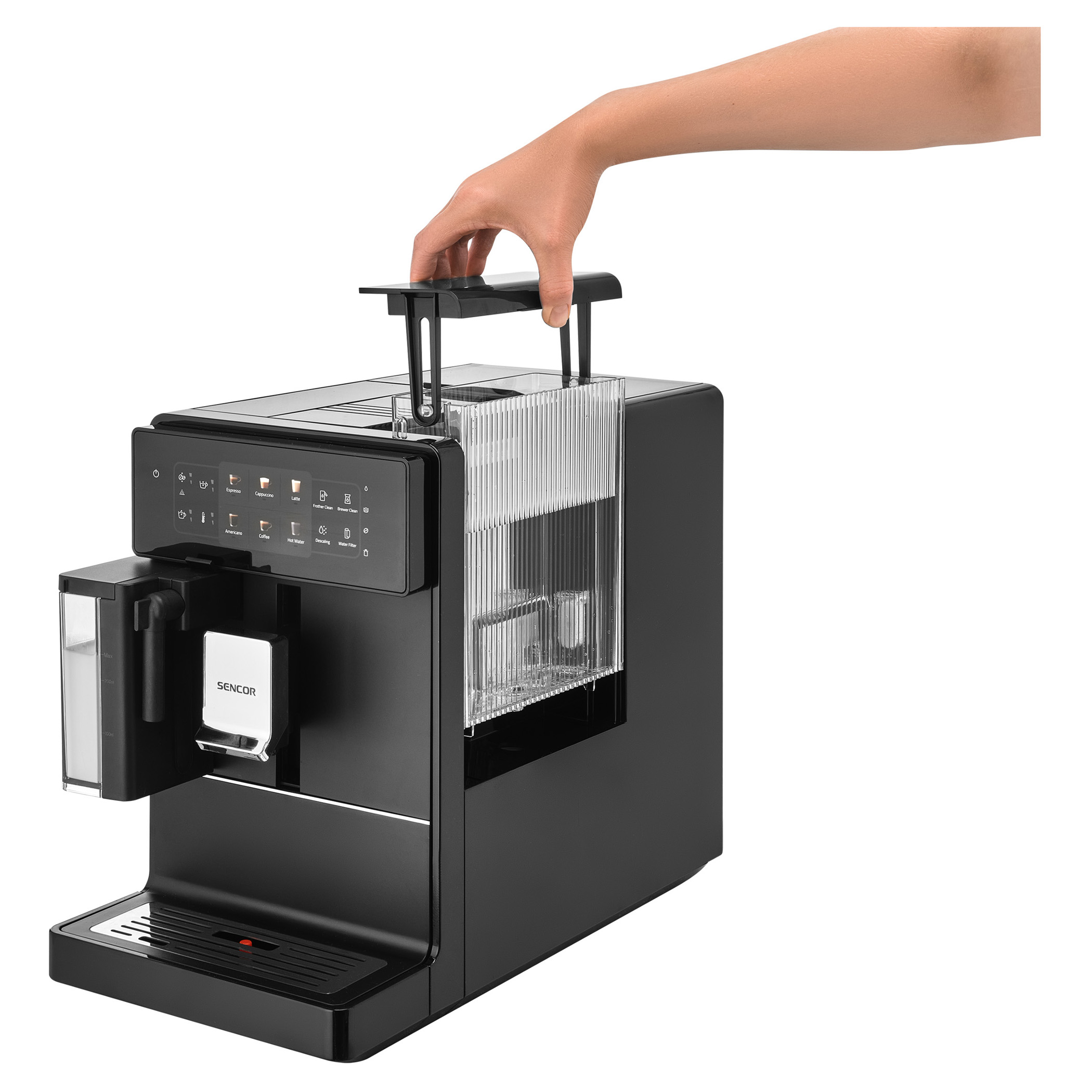 Automatic Espresso/Cappuccino Machine, SES 9300BK
