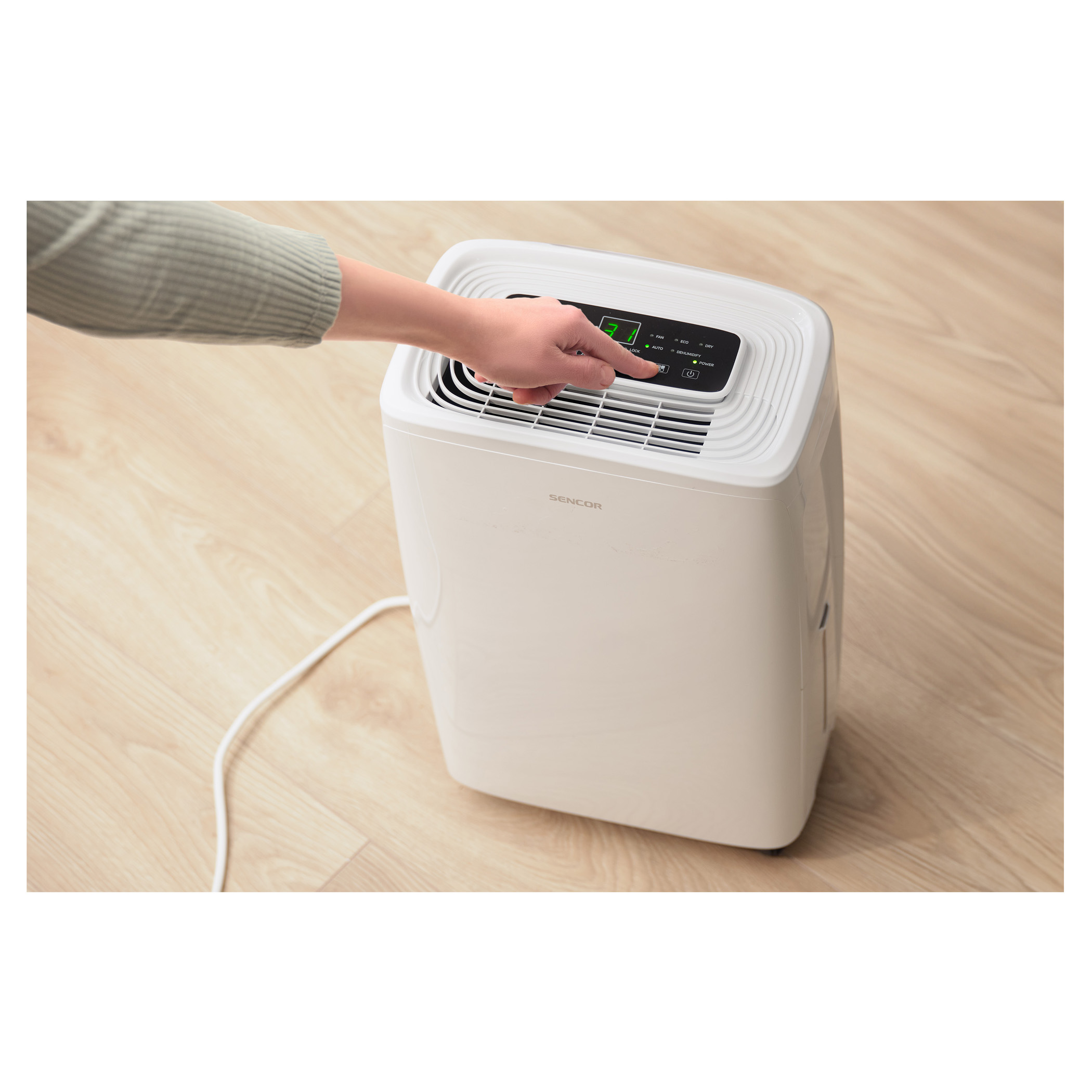 Smart Mobile Dehumidifier 10l Wi Fi SDH 1028WH Sencor