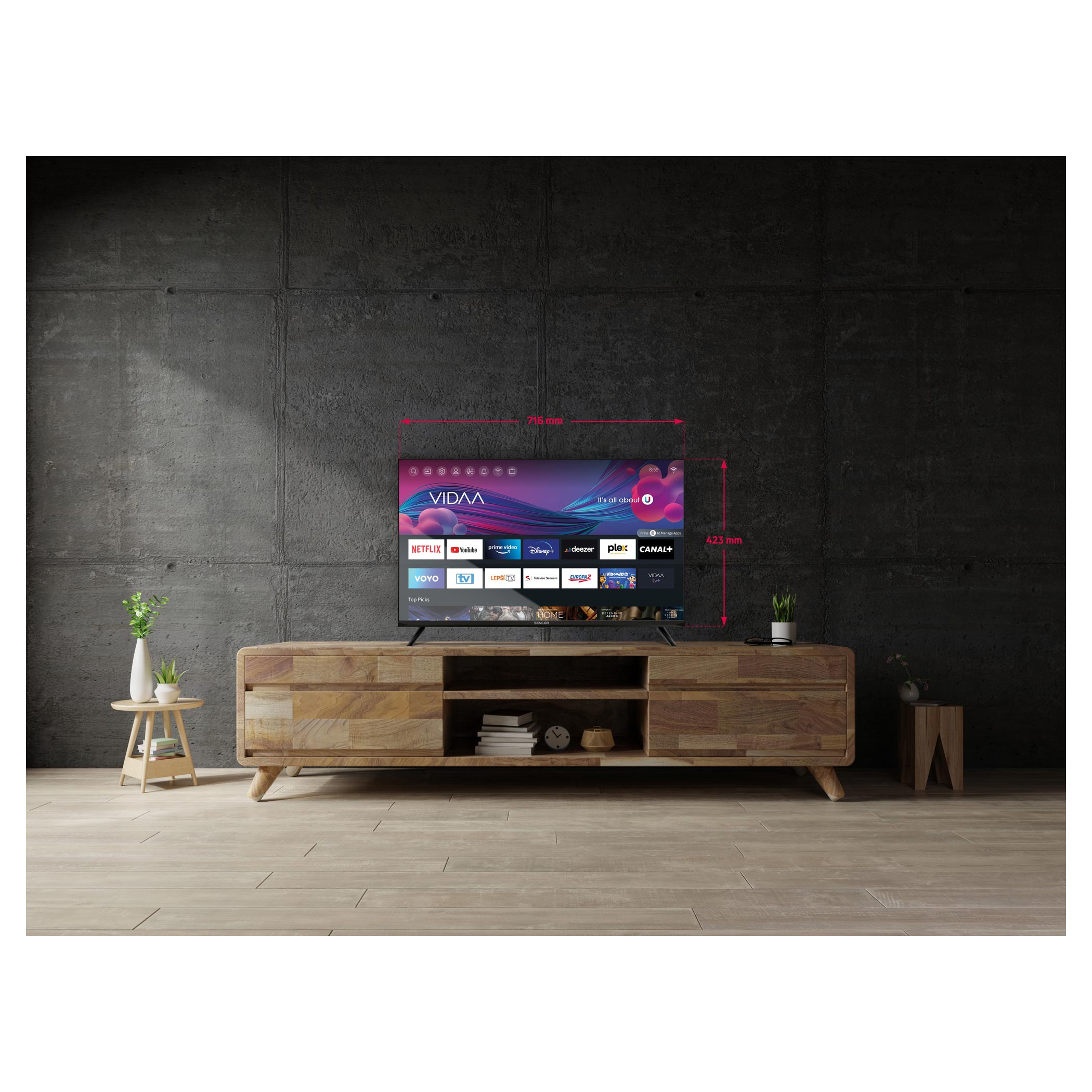 Smart Tv HD Telstar 32 TTS032491KK