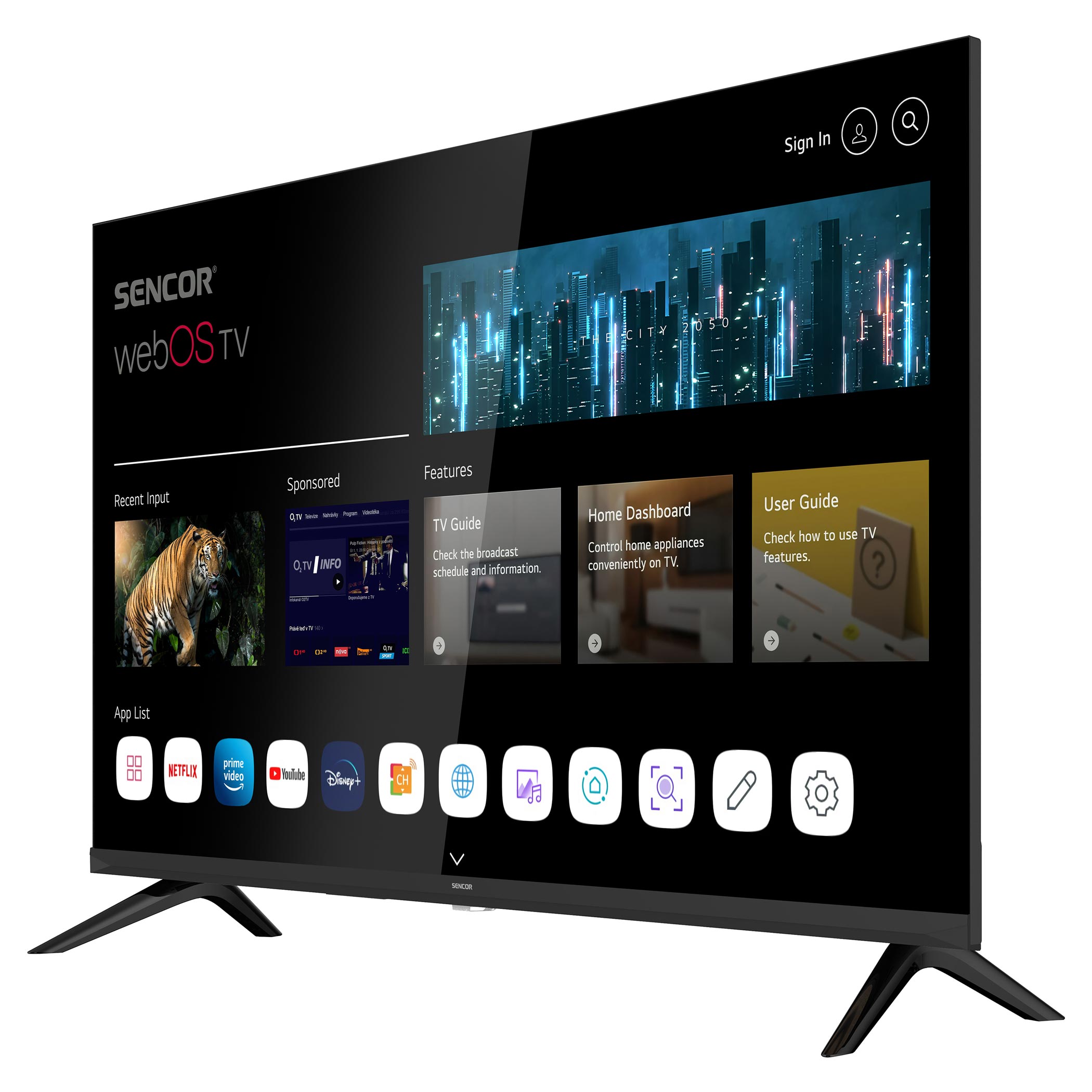 SMART television, SLE 32S801TCSB