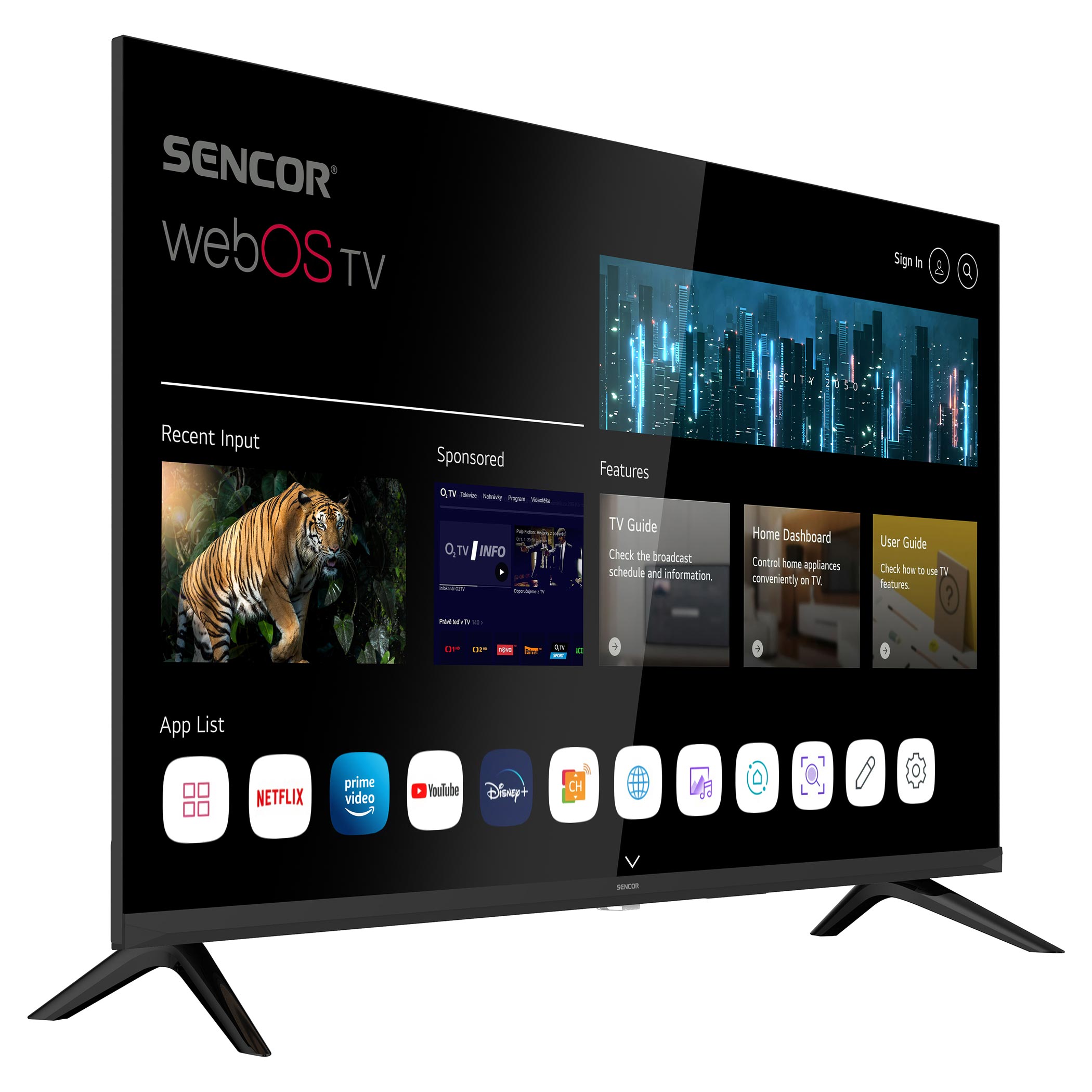 SMART television, SLE 32S801TCSB