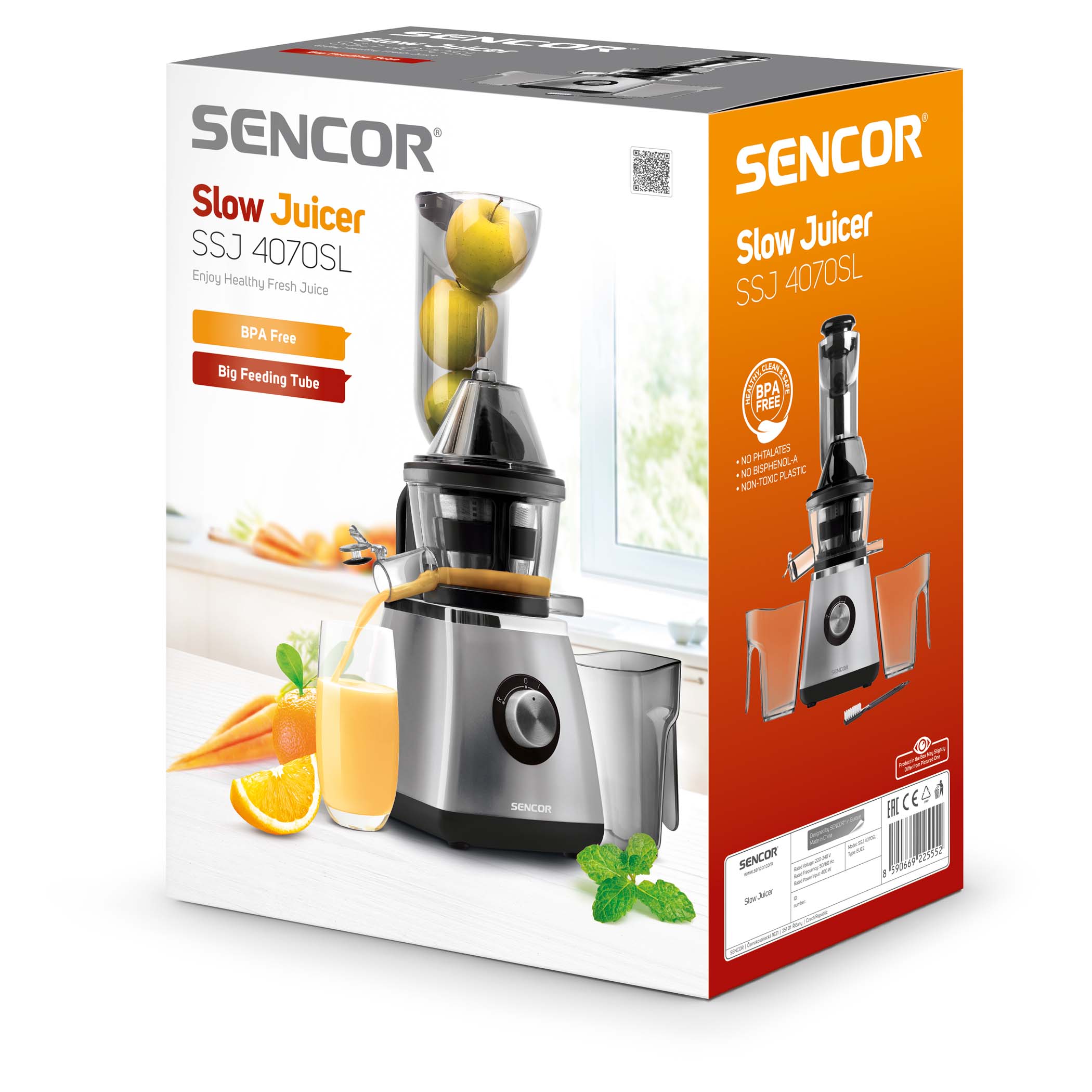 Slow Juicer SSJ 4070SL Sencor