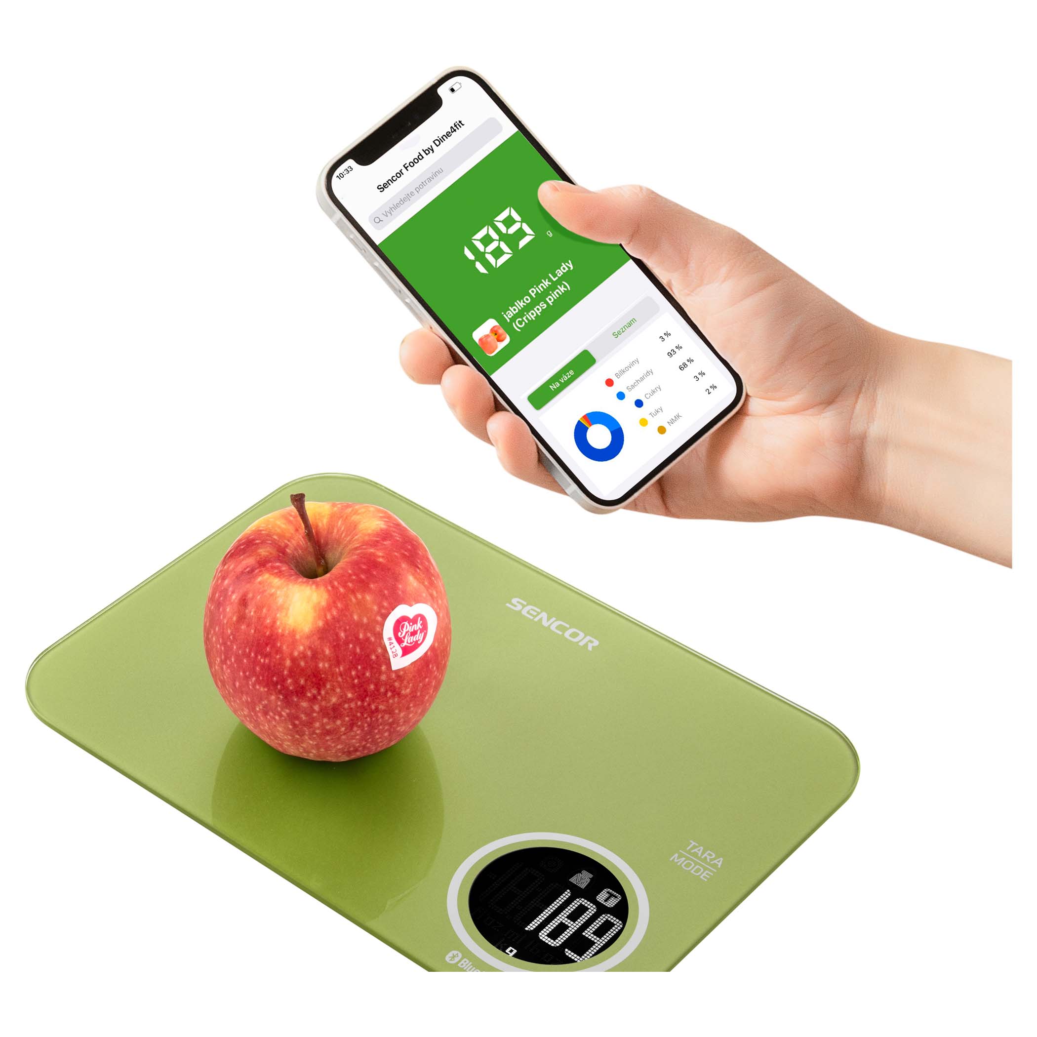 Smart Diet Scale - The Ultimate Bluetooth Compatible Smart Food Scale