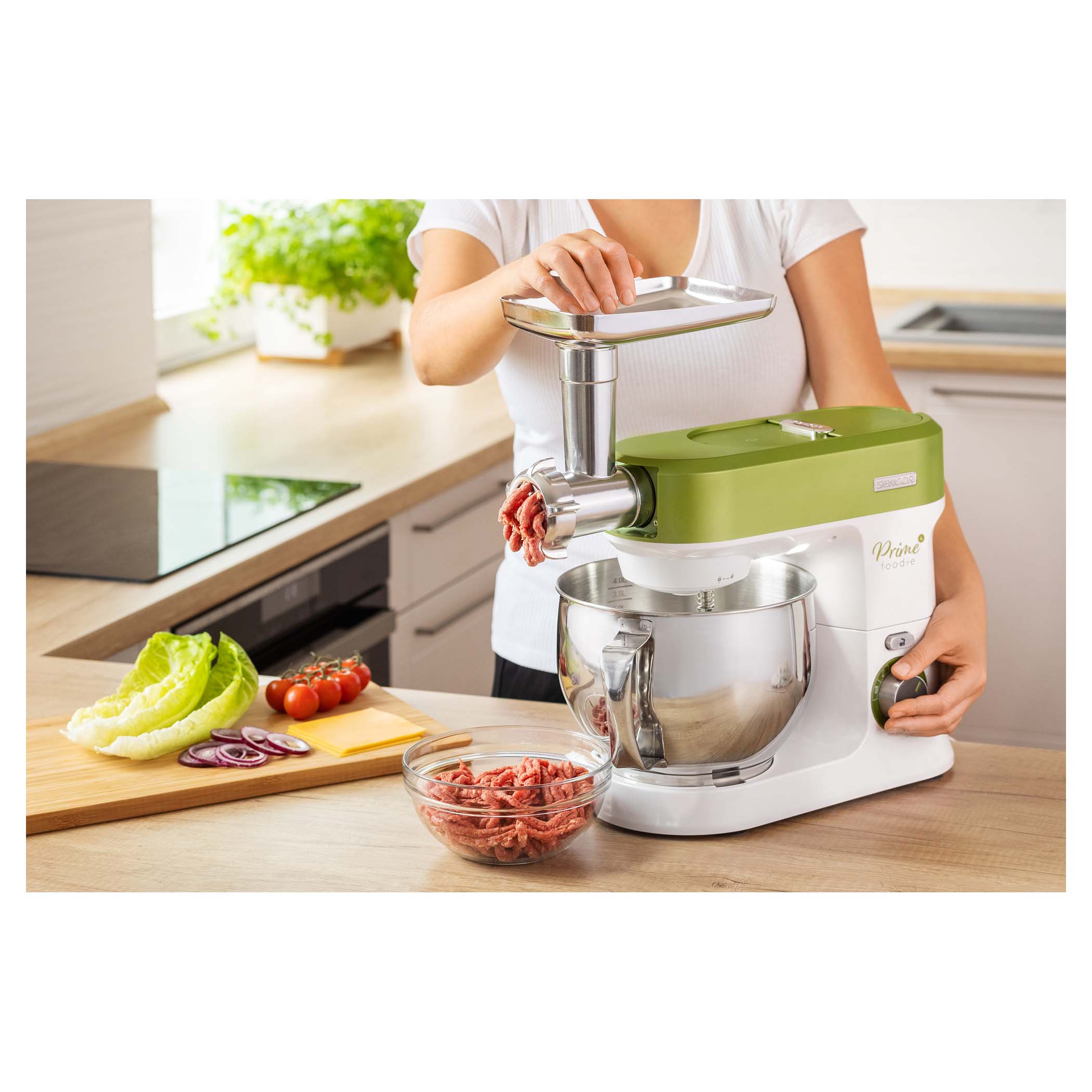 stand mixer and food processor in one