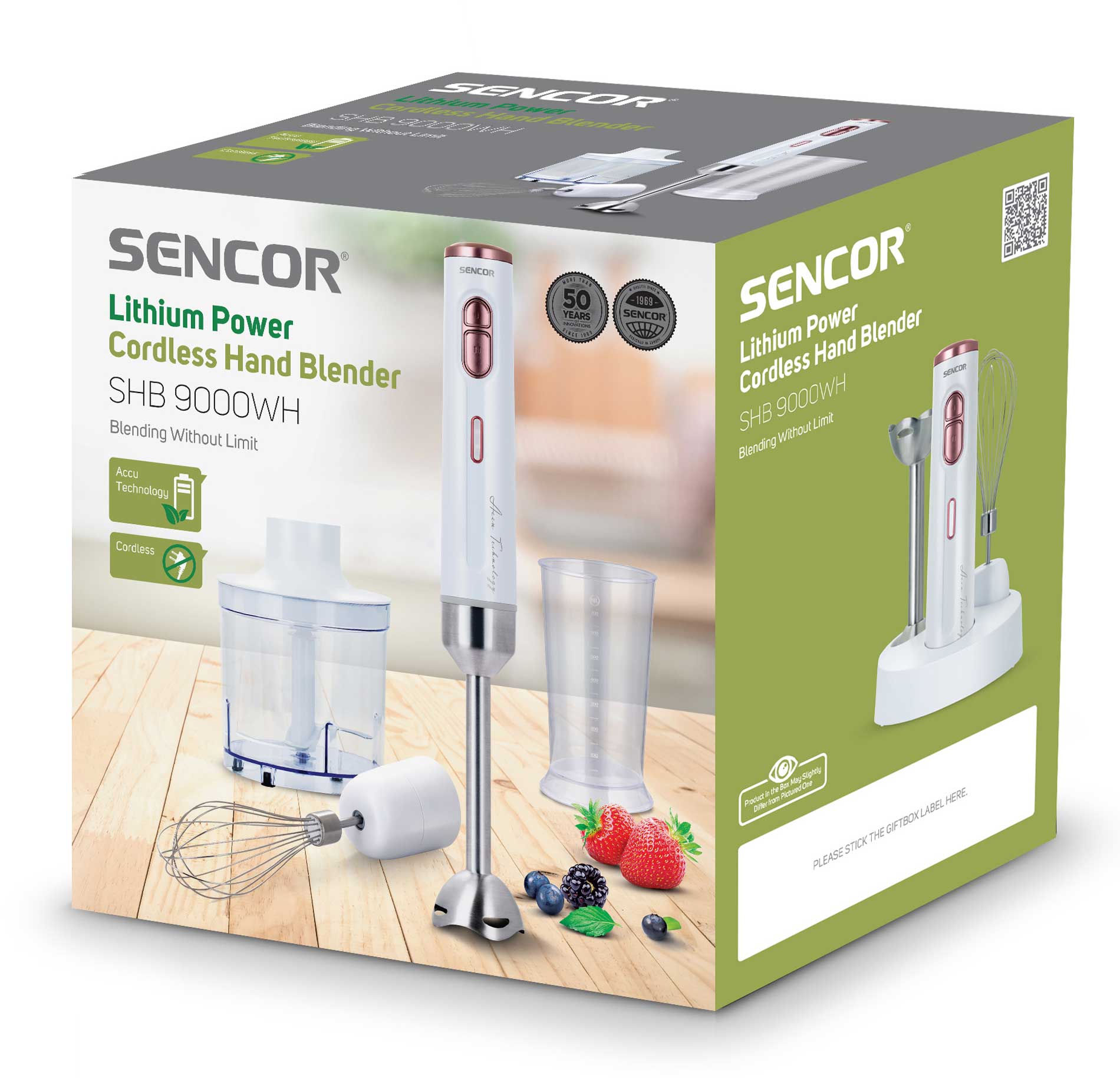 Cordless hand blender | SHB 9000WH | Sencor.com