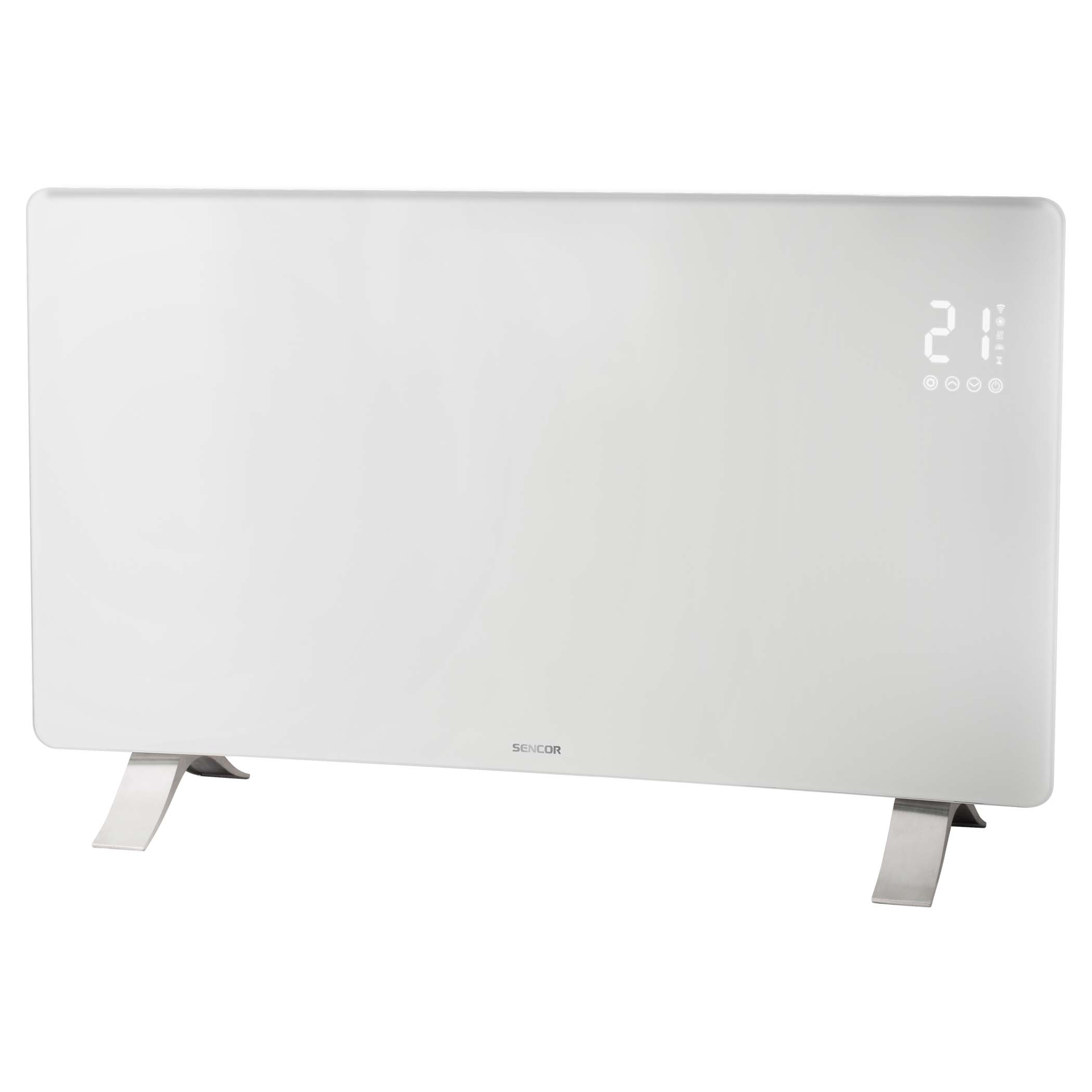 Smart Wi-Fi glass convection heater | SCF 4740WH | Sencor