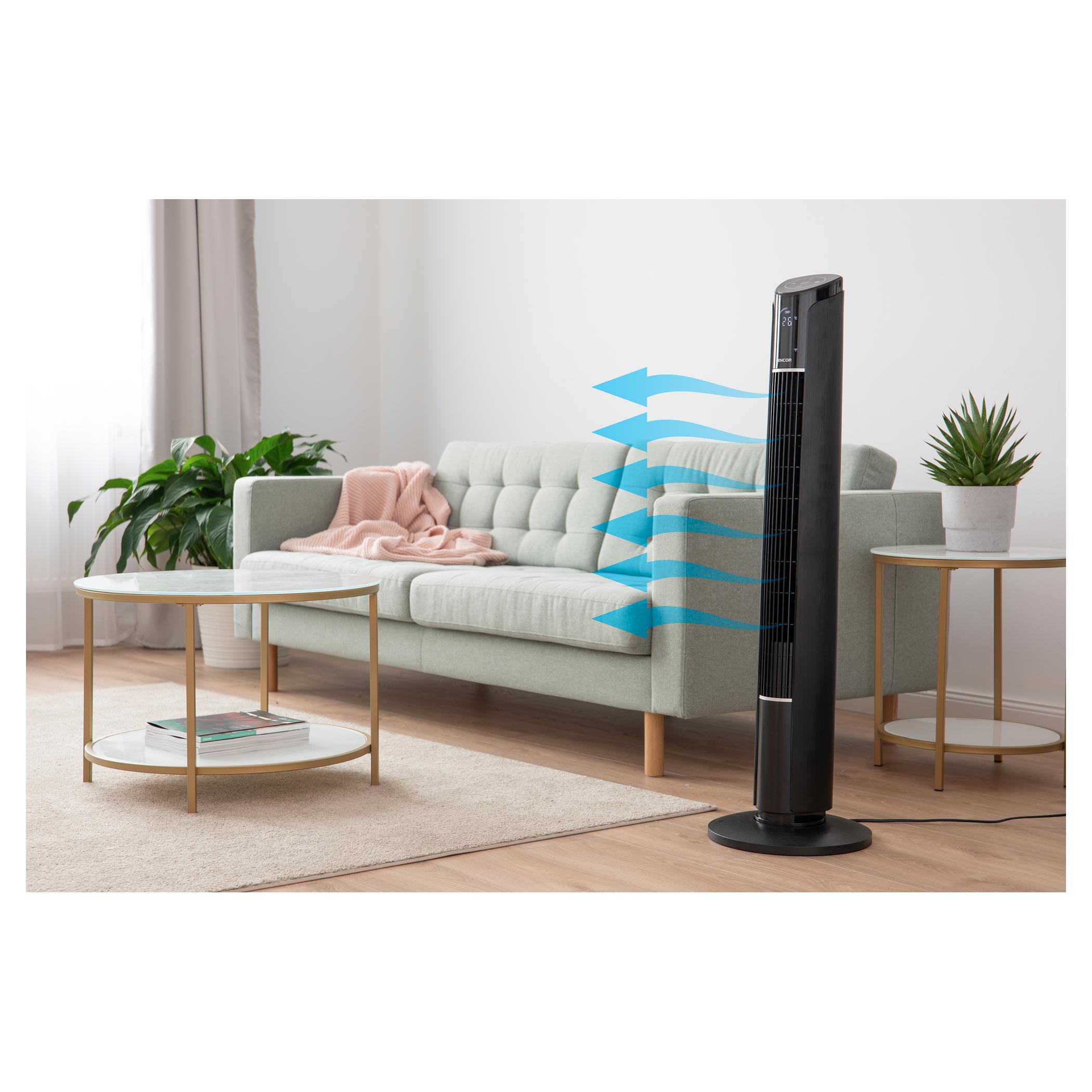Tower Fan | SFT 4207BK | Sencor