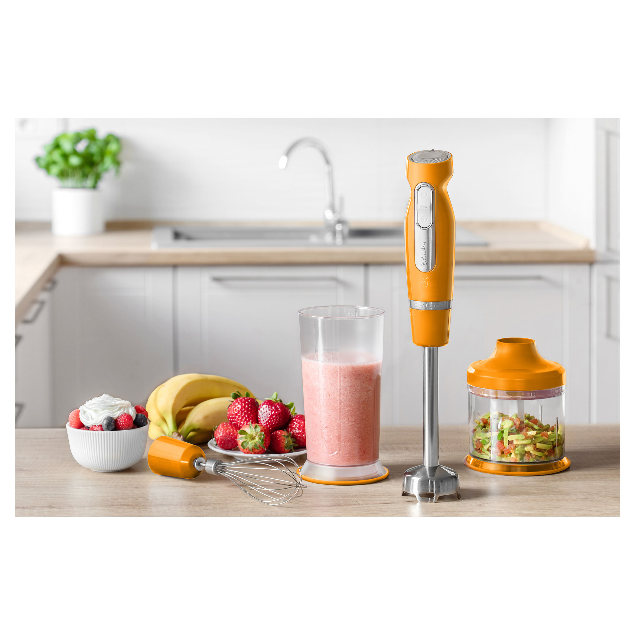 Cuisinart Smart Stick Variable Speed Cordless Hand Blender With Ele  Countric Knife, Stainless Steel 