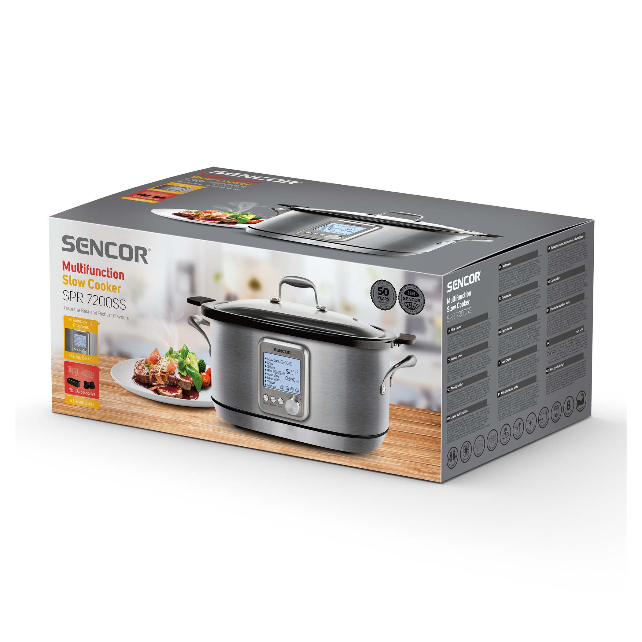 Multifunctional Rice Cooker, SRM 0650SS