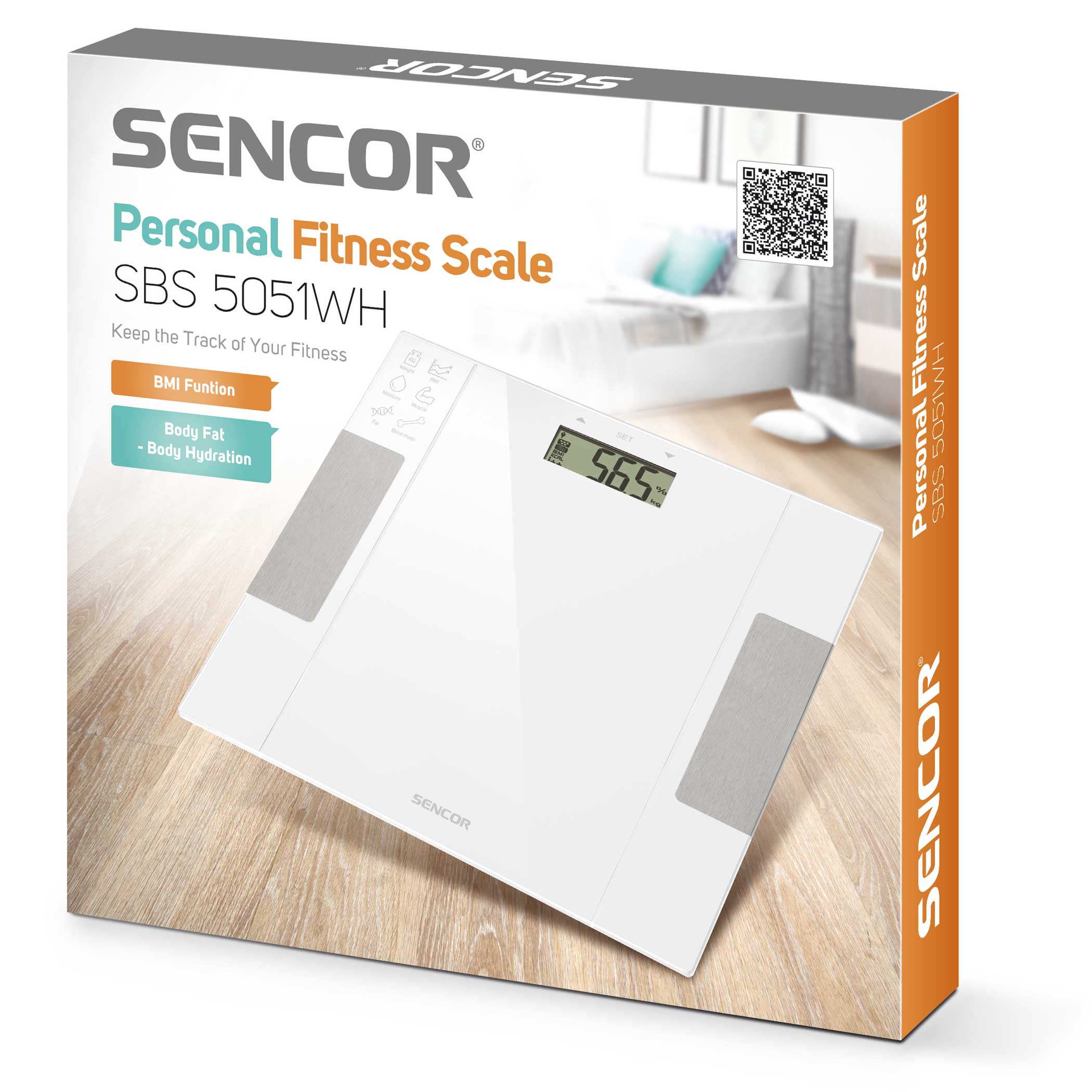 Personal fitness scale, SBS 6015WH