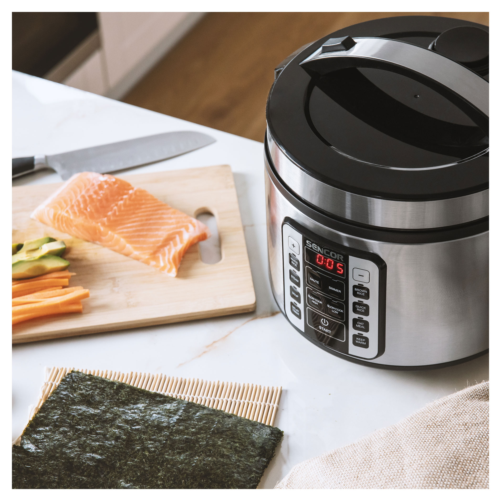 Multifunctional Rice Cooker, SRM 3150SS