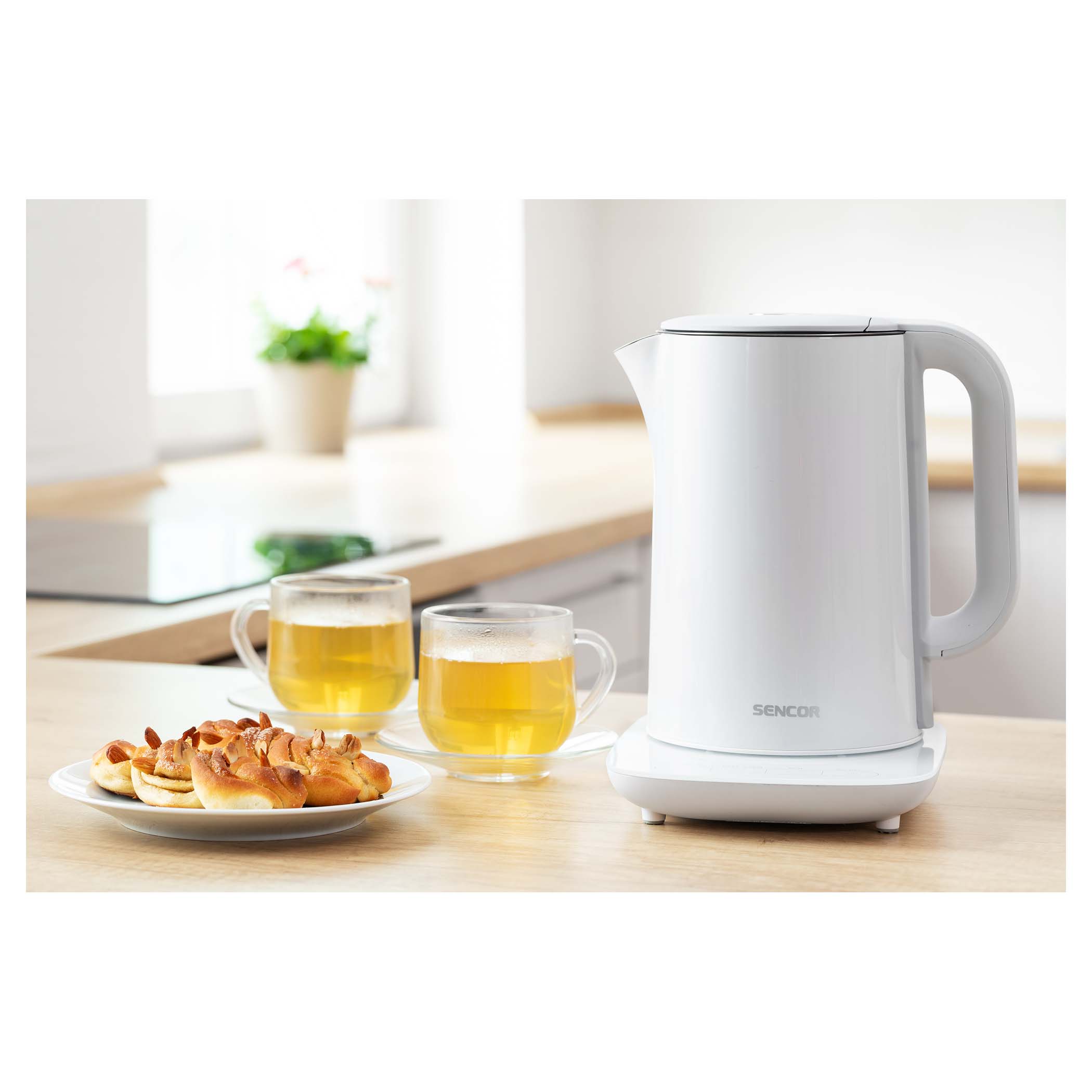 Double Wall Variable Temperature Electric Kettle, SWK 1591WH