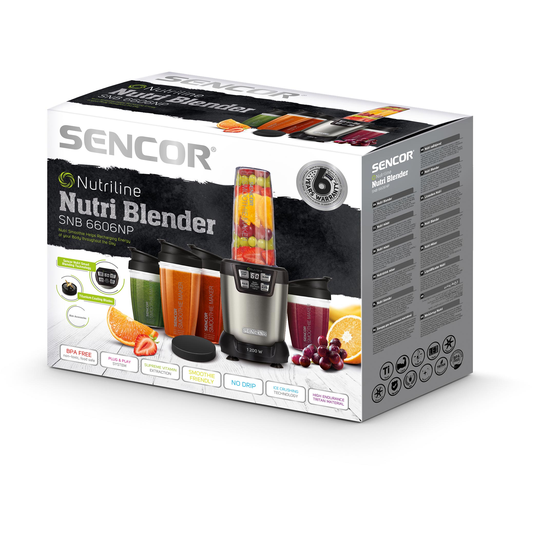 Nutri Blender, SNB 6600BK