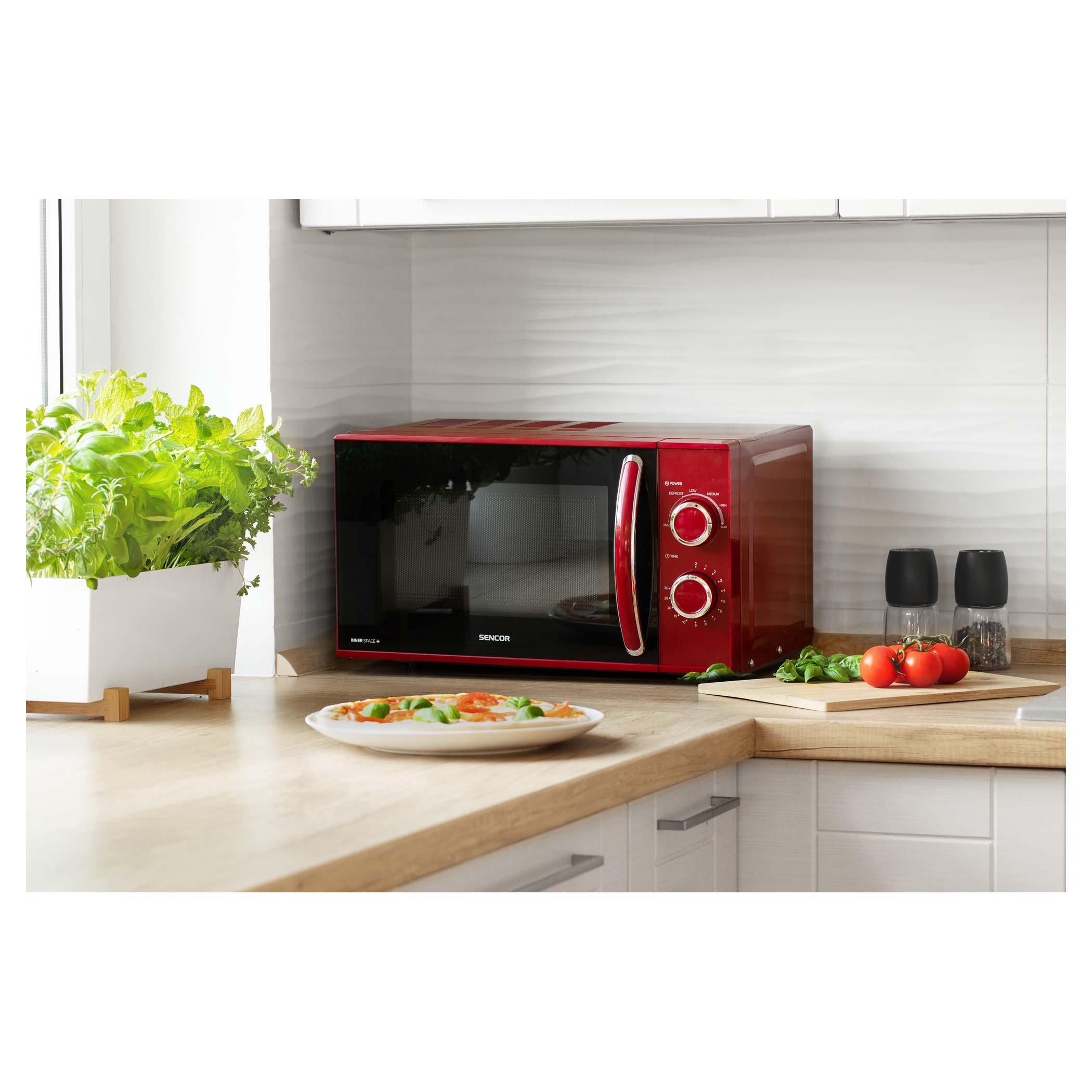 Argos discount red microwave