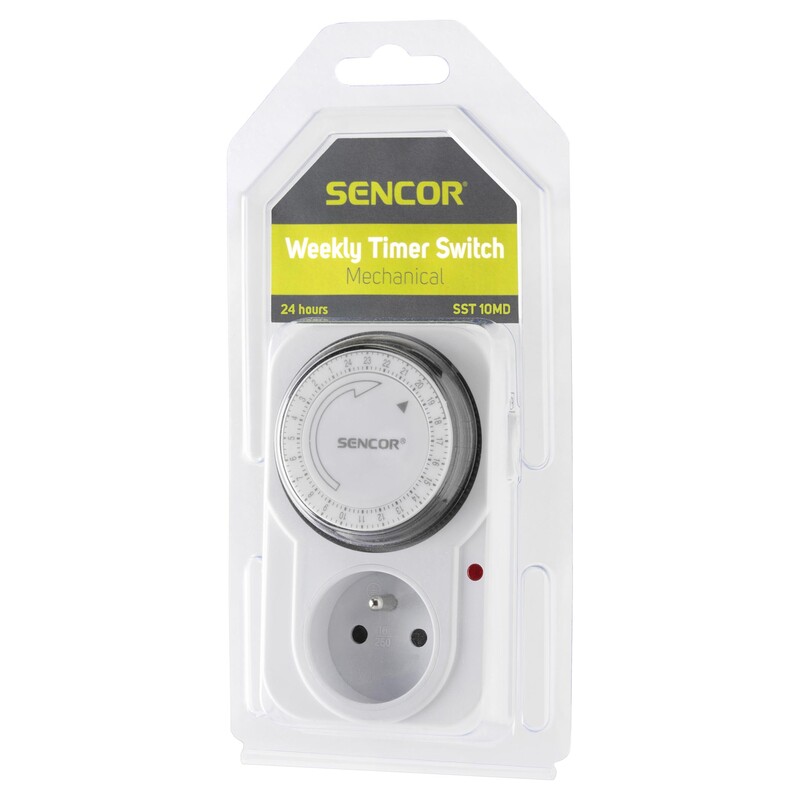 Mechanical daily timer SST 10MD Sencor