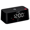 SDC 7600 Qi - Digital Alarm Clock With Quick Wireless Charger