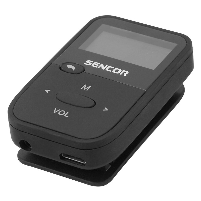 MP3 Player 8 GB with Micro SD Slot SFP 4408 BK