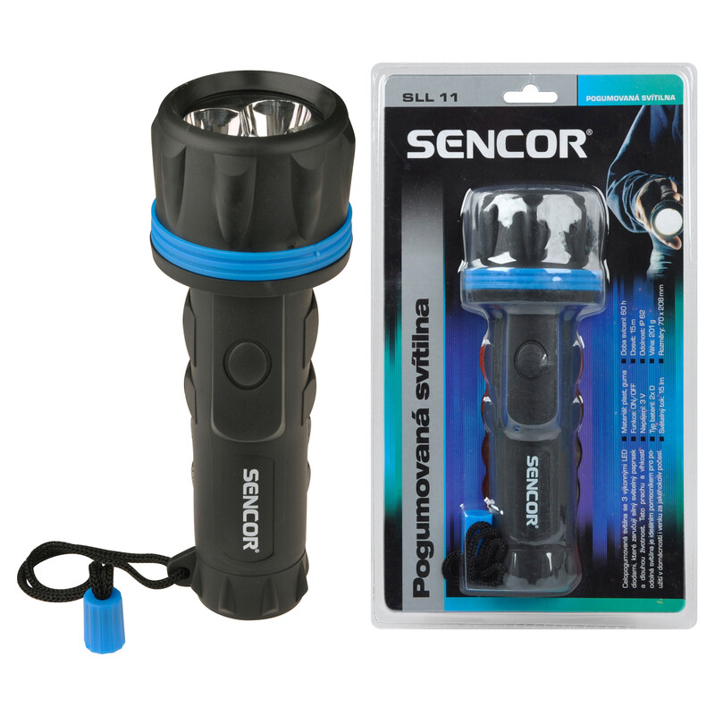 SLL 11 - Rubberized Flashlight