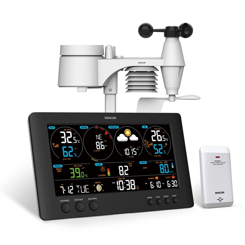 WiFi Professional Weather Station SWS 12500 Sencor