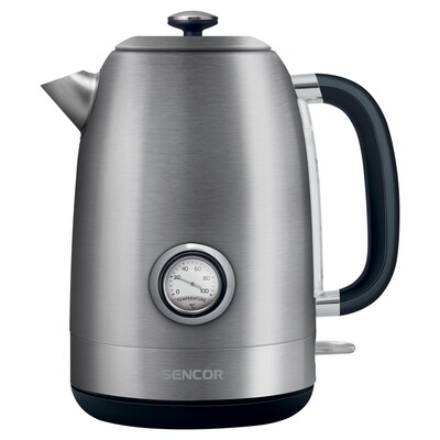 Sencor SWK44RD Crystal Electric Kettle with Power Cord Base, Coral