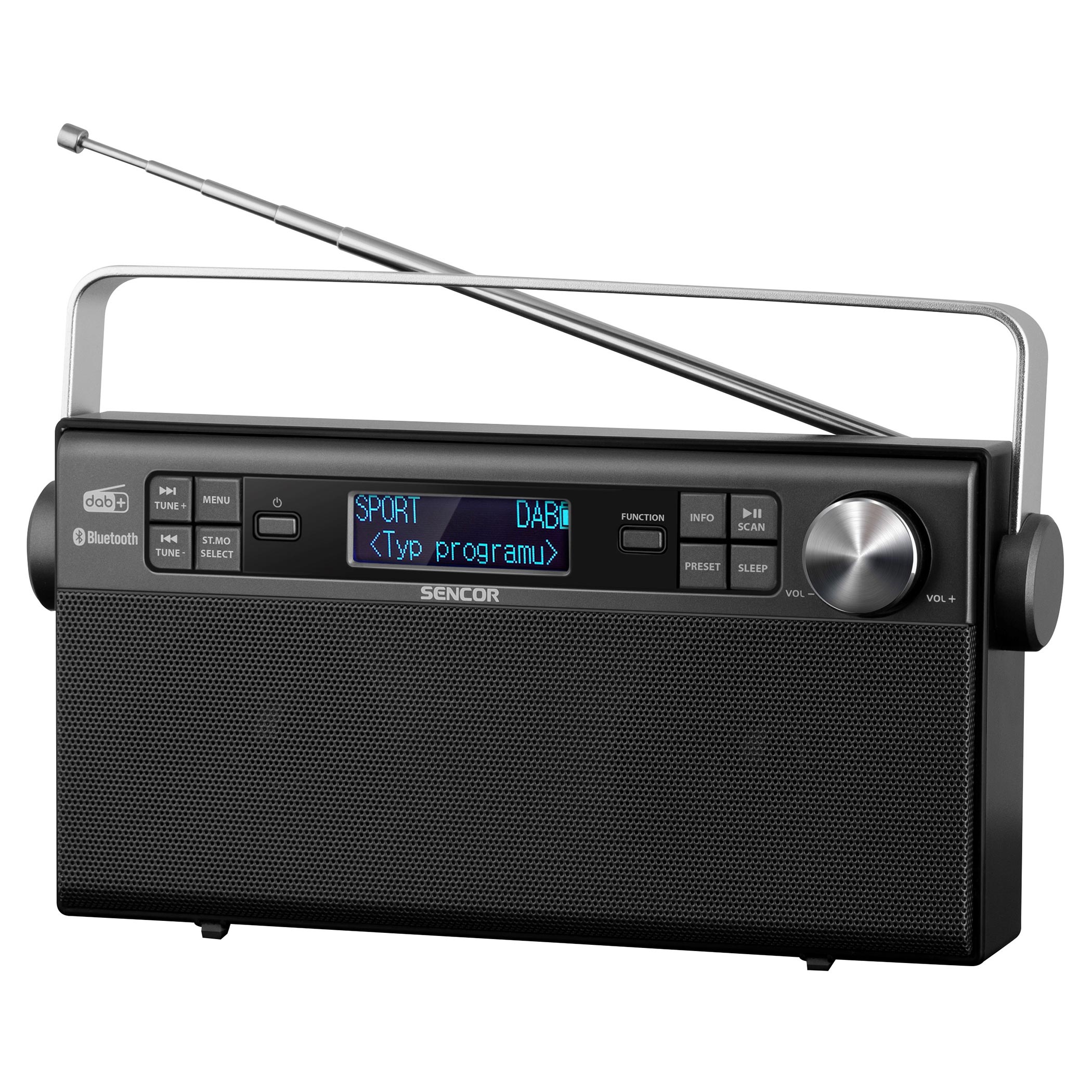 Smaak Picasso Mens Digital Radio DAB+ | SRD 7800 | Sencor