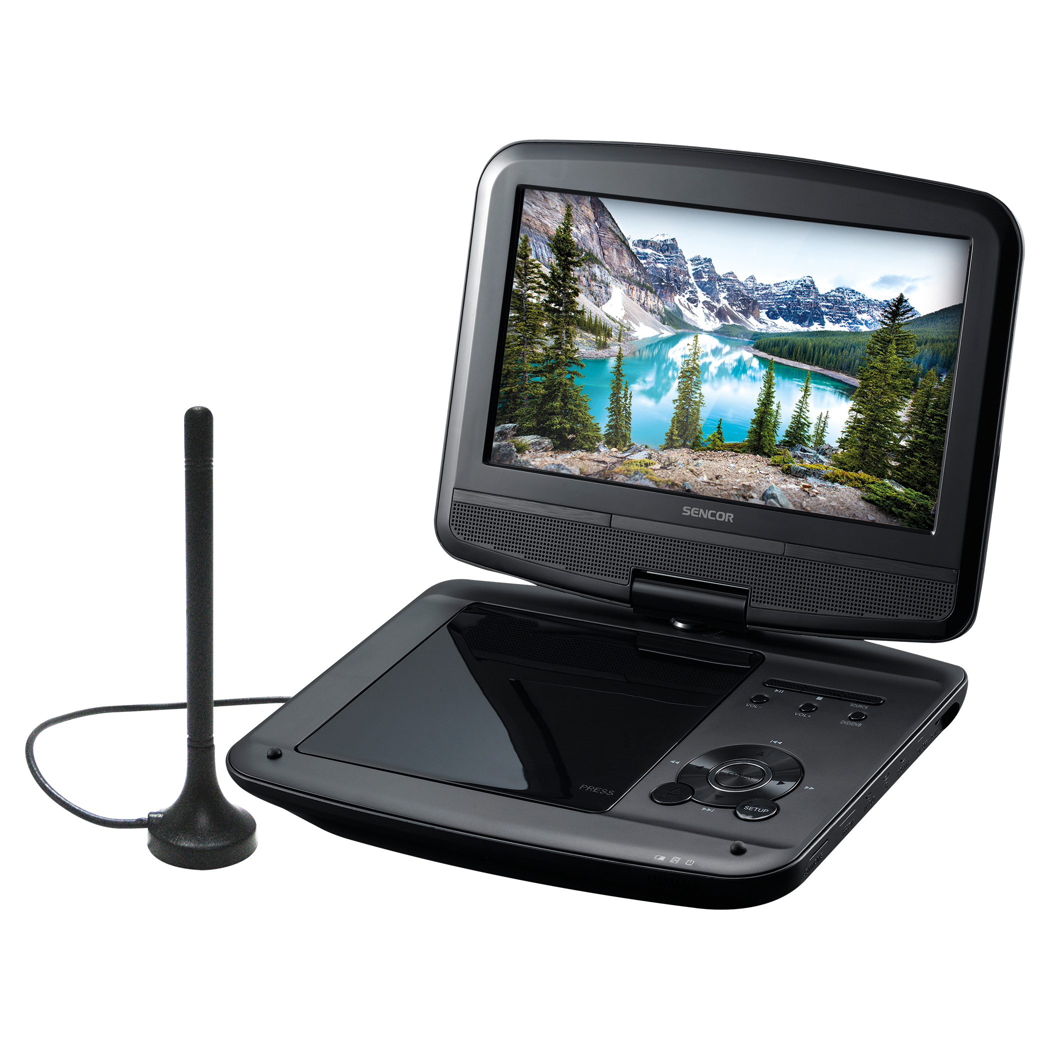 Portable DVD Player with DVB-T/T2, SPV 7926T