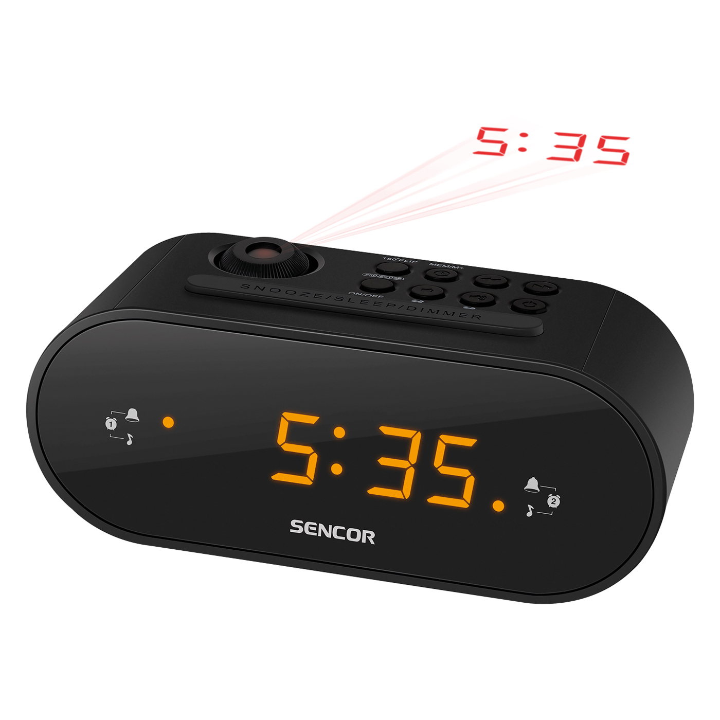 Need Prominent Disappointed Radio Alarm Clock | SRC 3100 B | Sencor