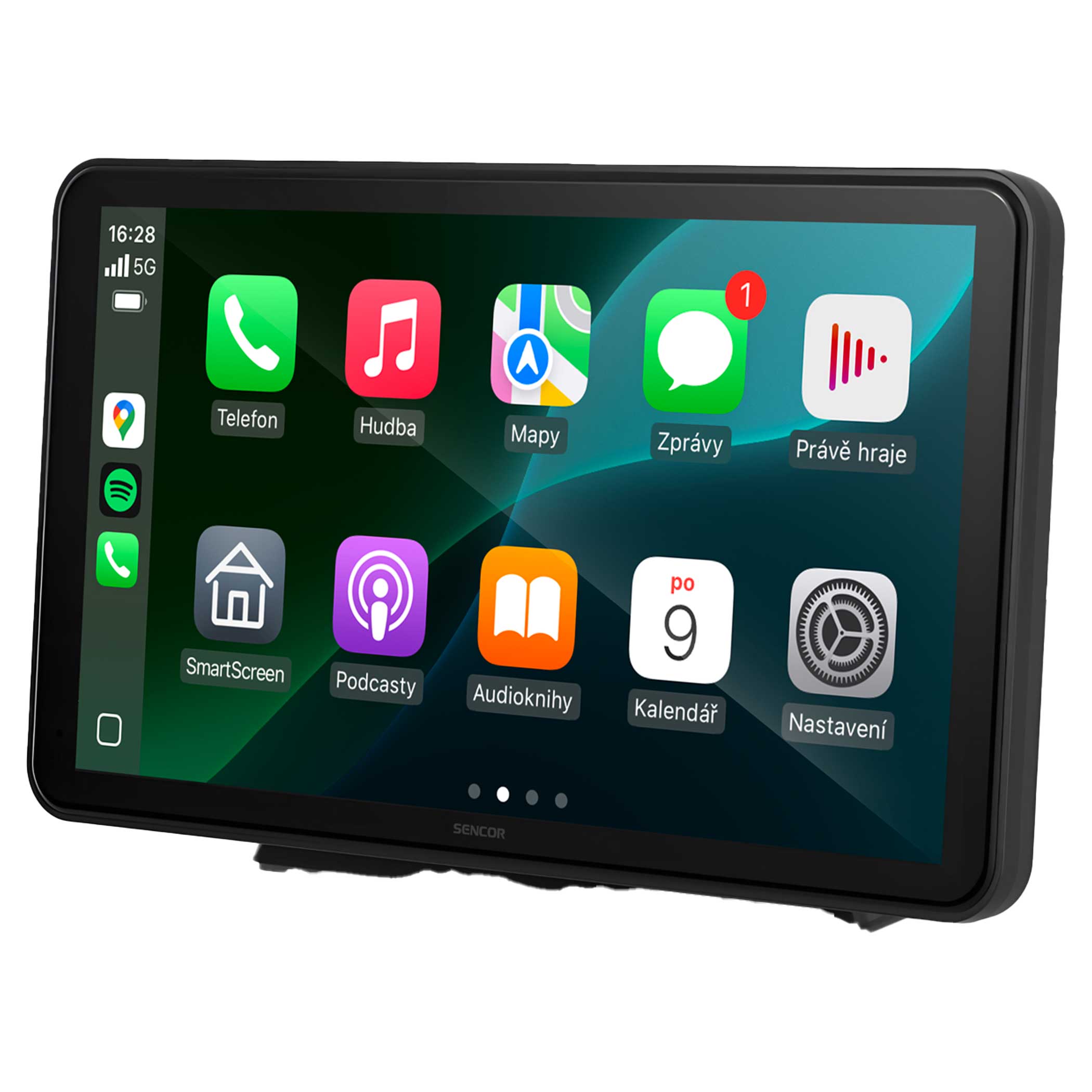 CarPlay and Android Auto Display | SCT M760BWT | Sencor.com