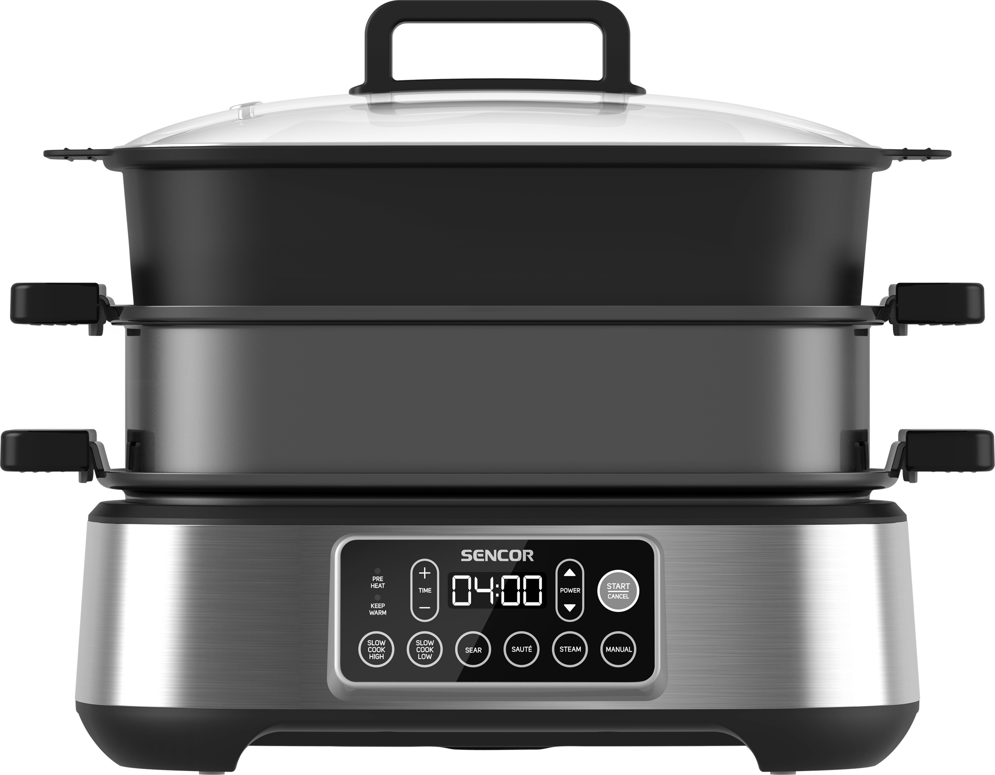 Multifunctional Slow Cooker & Grill | SPR 6300BK | Sencor.com