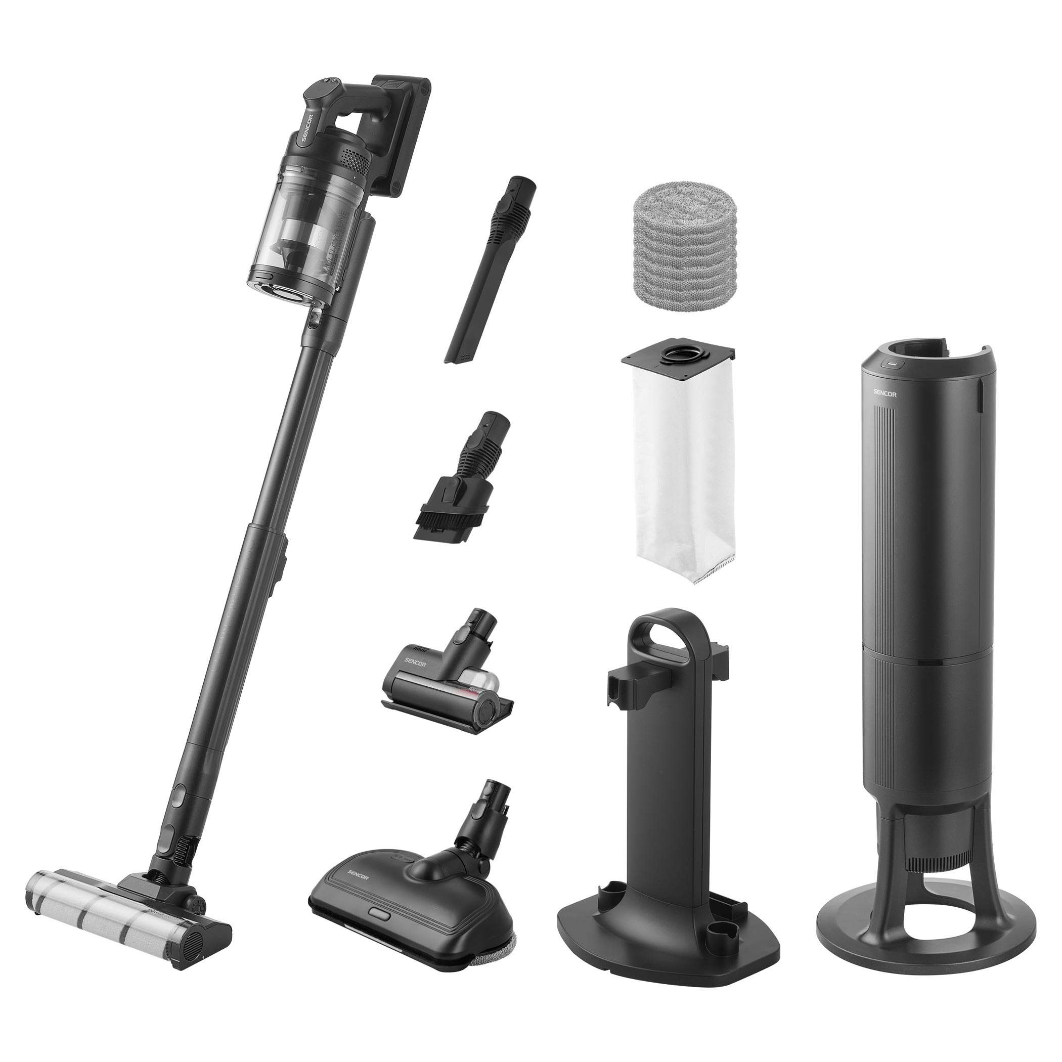 Codless vacuum cleaner with automatic station | SVC 9476BK