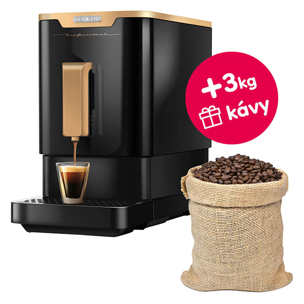 Automatické espresso SES 7220BK + 3x VENDING 1000g | Sencor.com