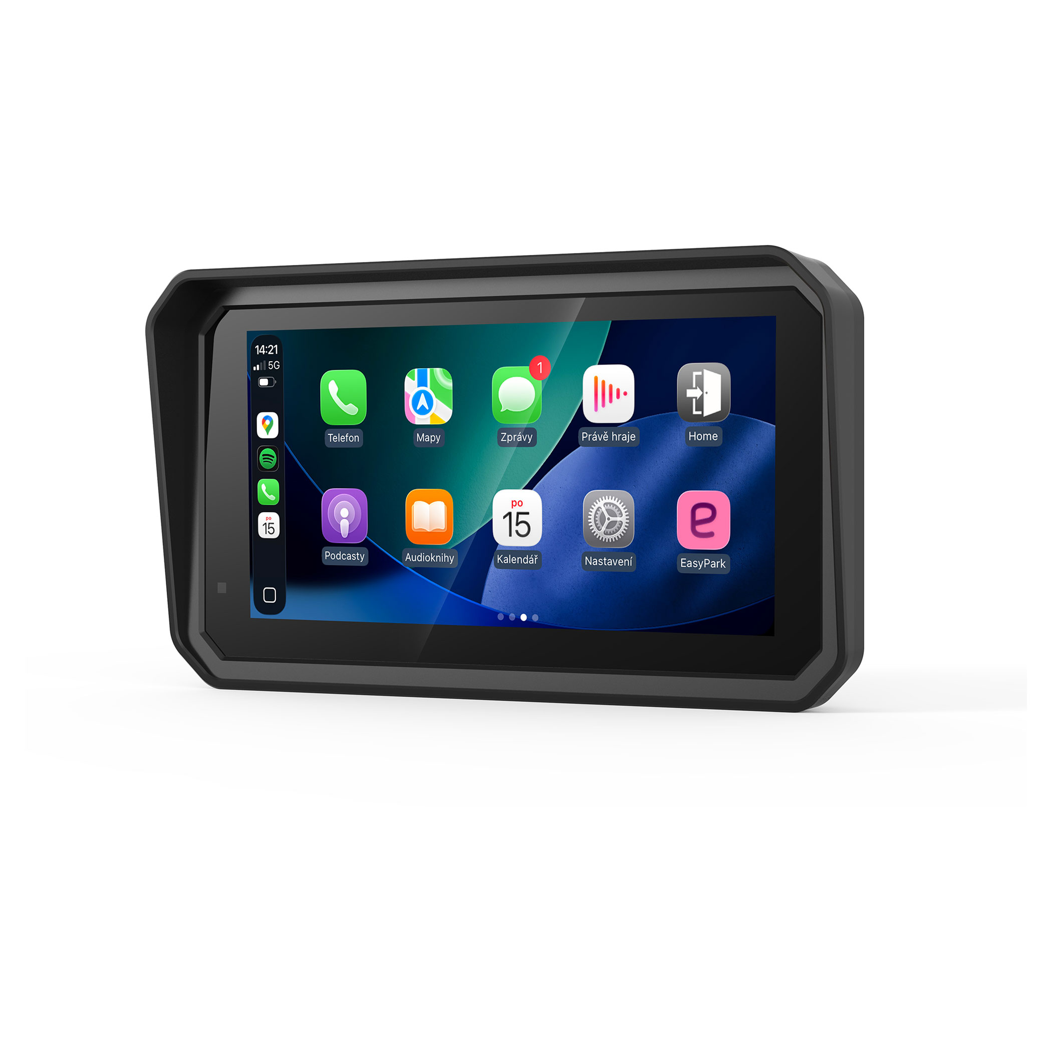 CarPlay and Android Auto for Motorcycle | SCT MC600BW | Sencor.com