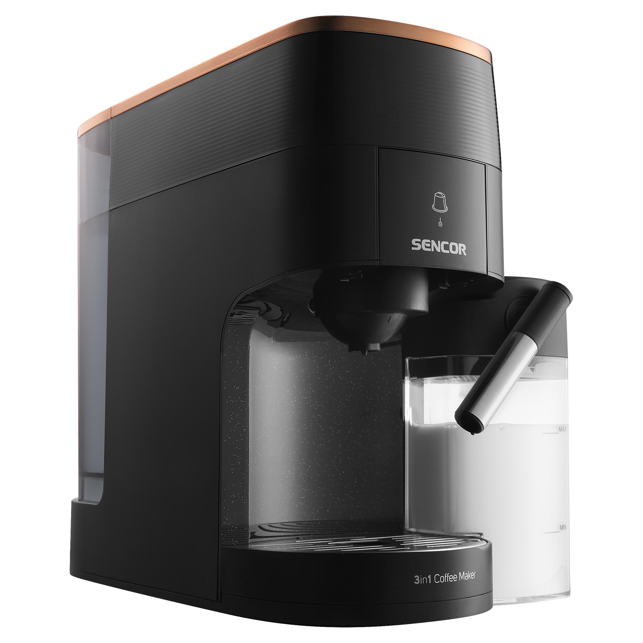 Multi-Capsule Coffee Machine 3in1 | SCC 3000BK | Sencor.com