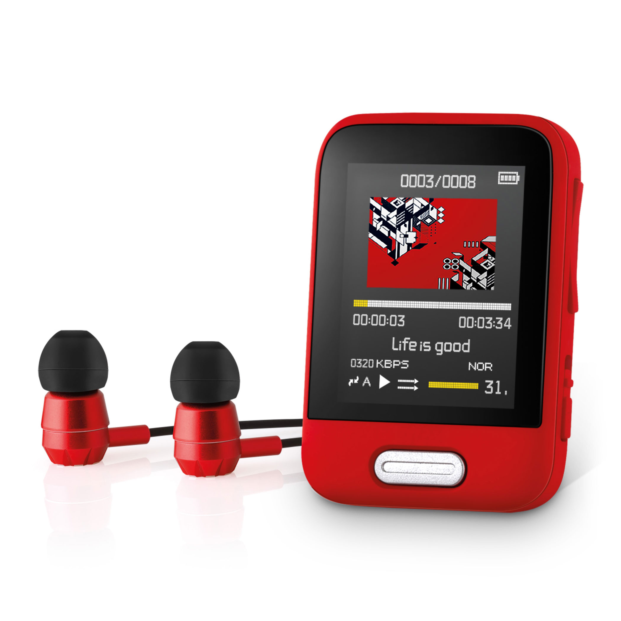 MP4 Player, WiFi Mp3 MP4 Player with Bluetooth, 4.0 Inch Full Touch Screen Music Player for Android, 50H of Continuous Playback, Continuous Playback, MECHEN MP3 Player with Bluetooth and WiFi，4\" Touch Screen Music Player  Android 9.0 MTK 8 Core，MP4 Player with Spotify，Audible，Deezer，