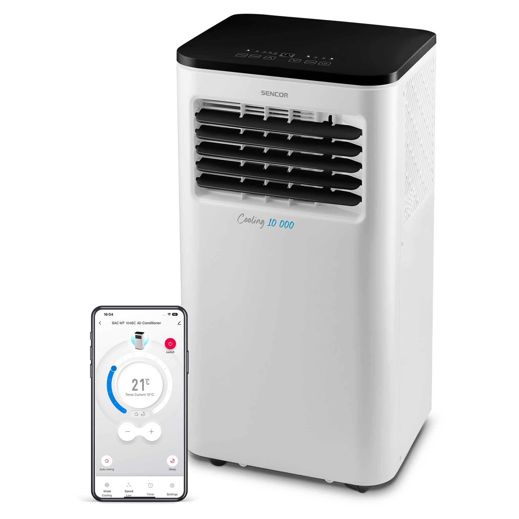 Mobile Air Conditioner Wi-Fi | SAC MT1048C | Sencor.com