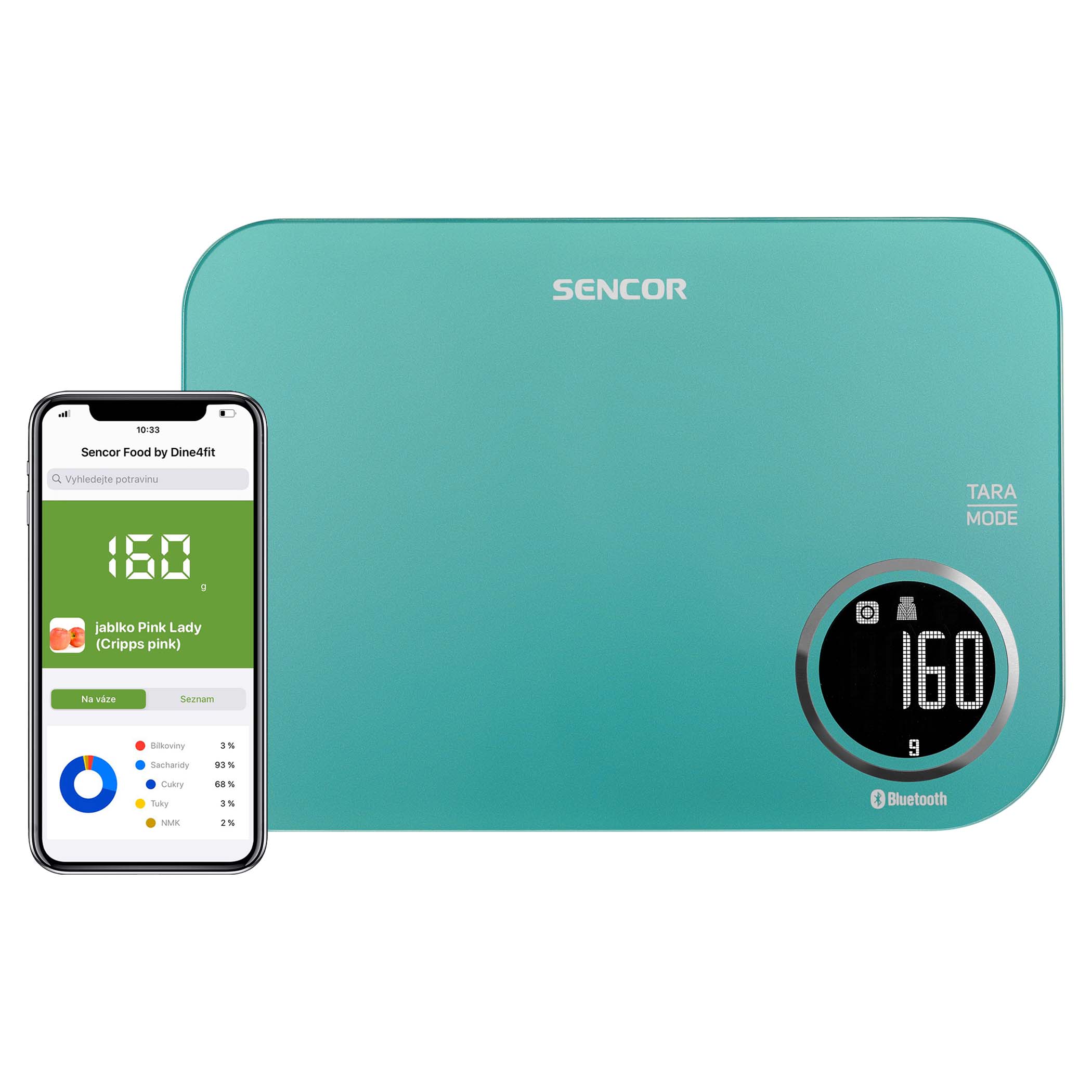 RENPHO Digital Food Scale with App, Bluetooth Smart Kitchen Scale